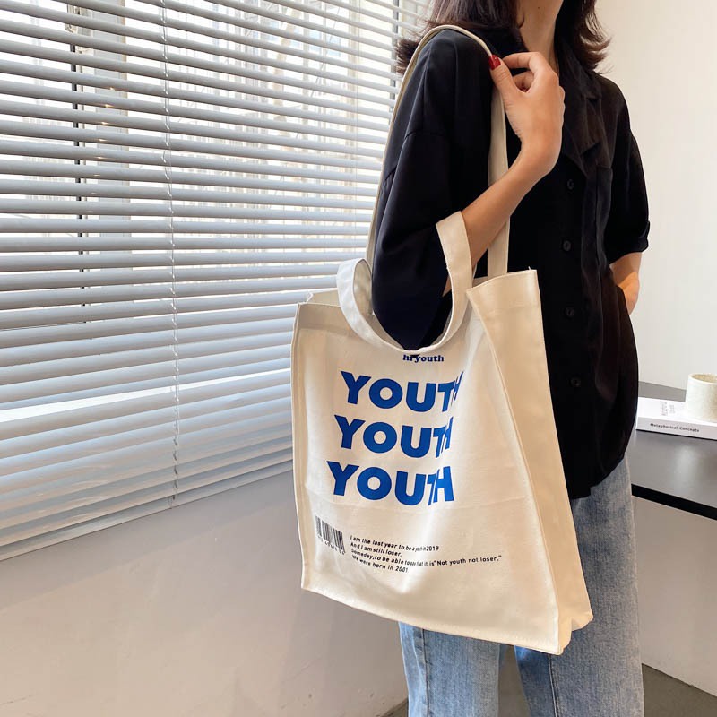 Totebag New Trend Meoli Tas Tote Big Kanvas Unisex NR