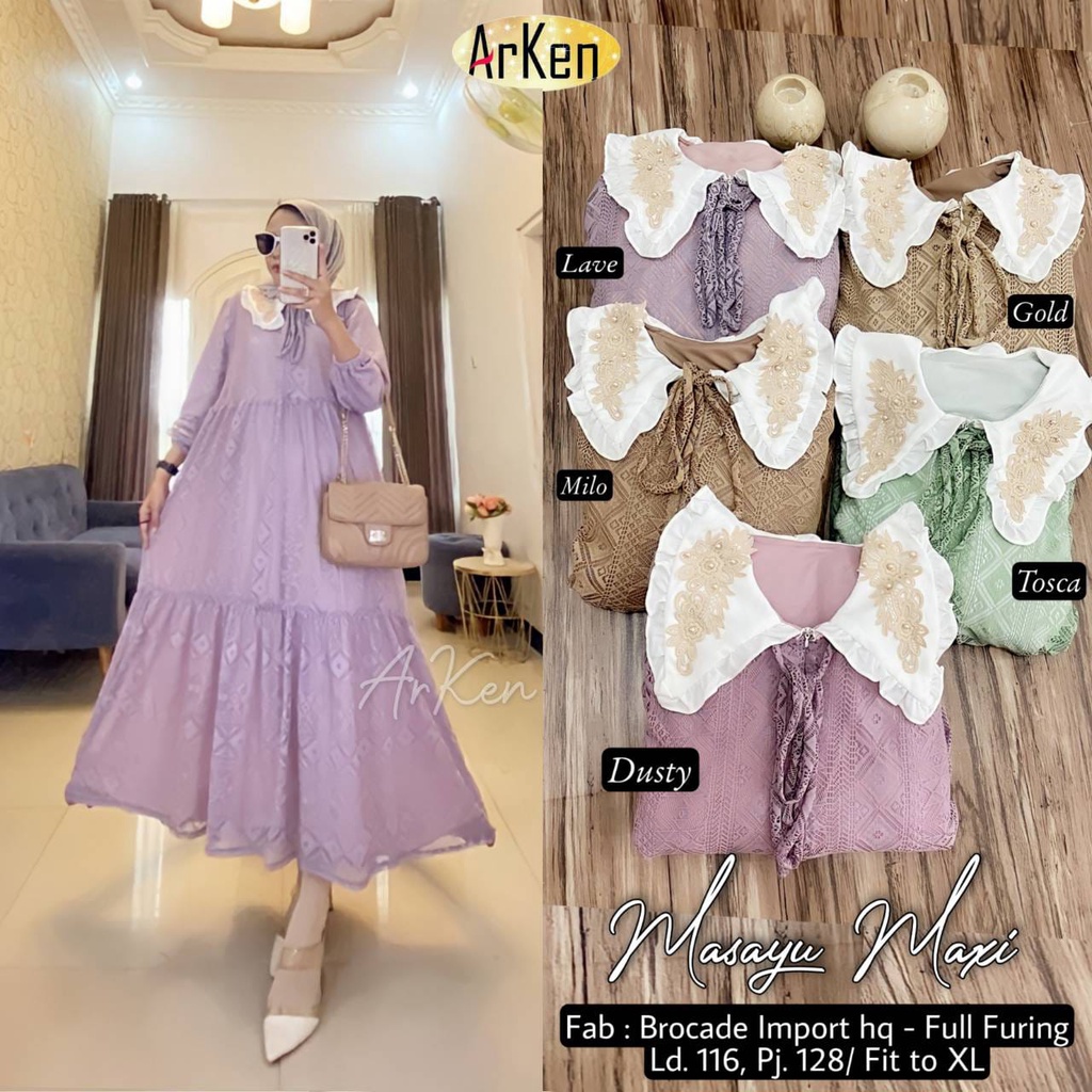 MASAYU MAXI DRESS ORIGINAL ARKEN