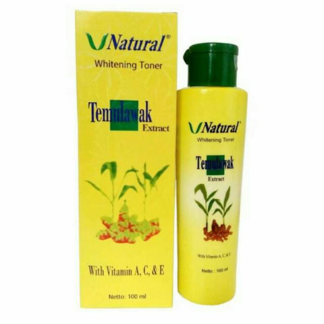 ✨ AKU MURAH ✨Toner Temulawak V Natural Original / BPOM Resmi