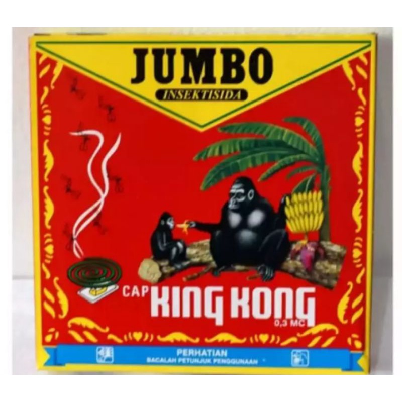 Kingkong obat nyamuk bakar.1pak isi 5pcs