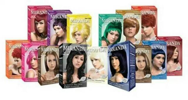 Miranda Hair Color 30 Ml Semir Pewarna Cat Rambut