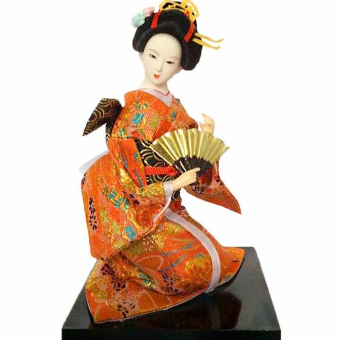 Hiasan/Geisha/Oshin/Boneka/Pajangan Lemari/Boneka Jepang/Kado Ultah