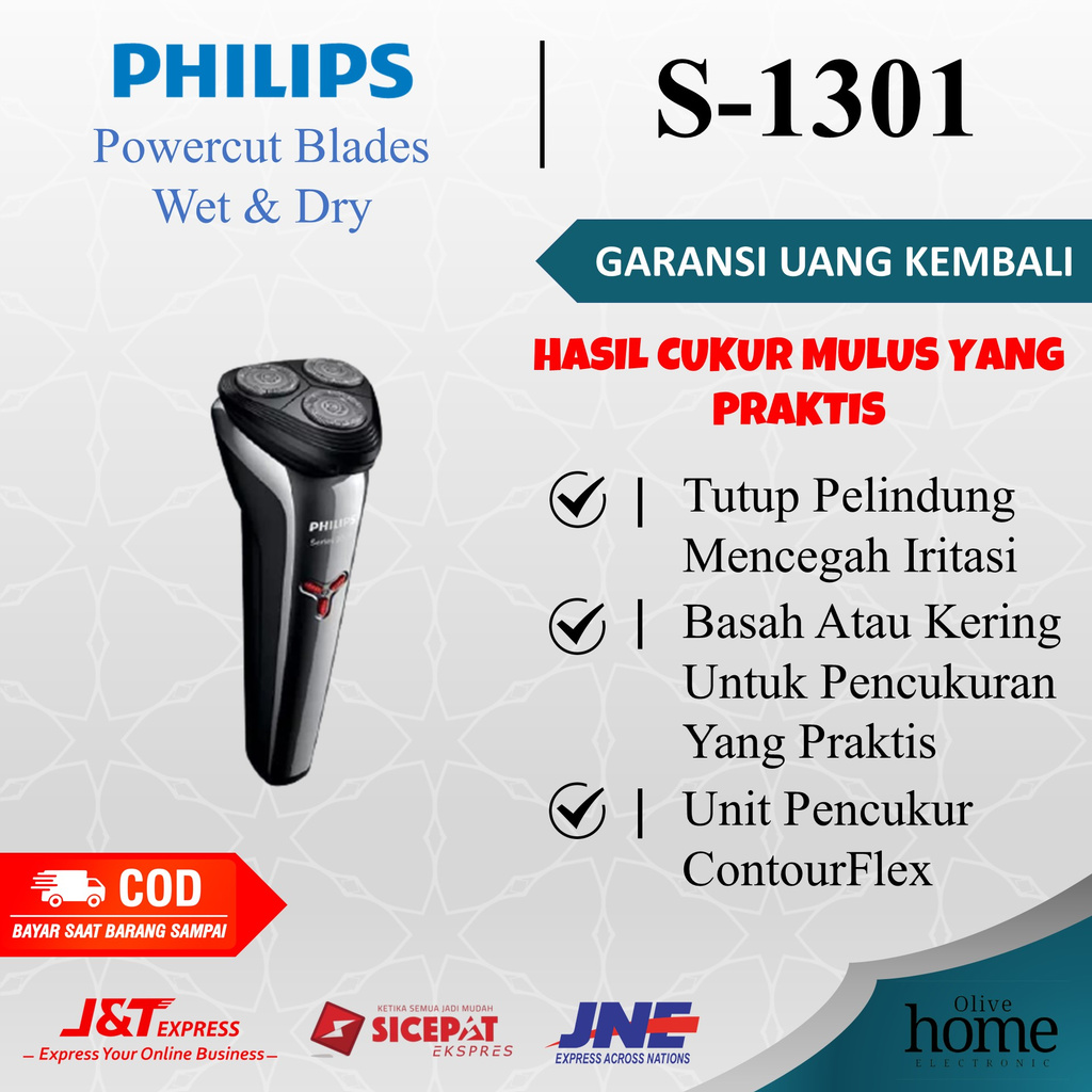 Alat Cukur Jenggot Dan Kumis Elektrik Philips Mesin Cukur Jenggot QQ223