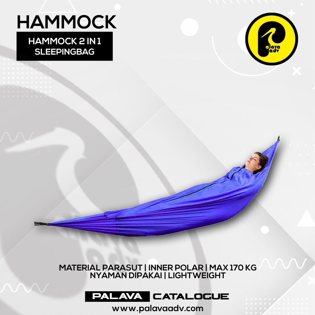 sleeping bag   hammock 2in1   polar   sb     webbing