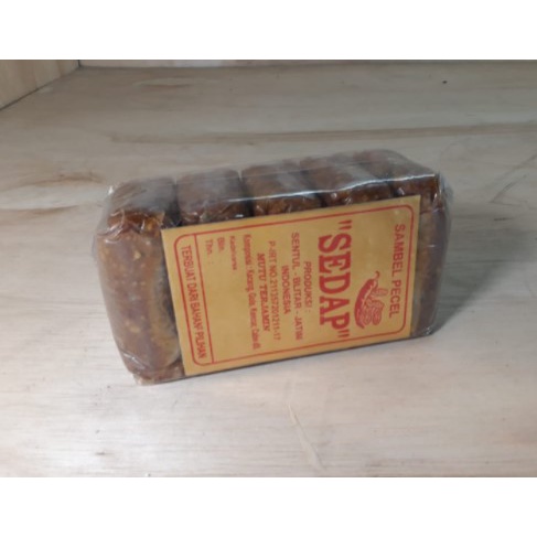 

sambel pecel sedap khas blitar rasa sedang
