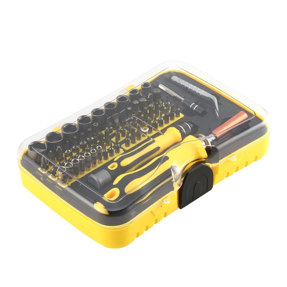 Obeng Set Presisi 70 in 1 Screwdriver Magnetic Sock Peralatan Service HP Reparasi Tools 6092C