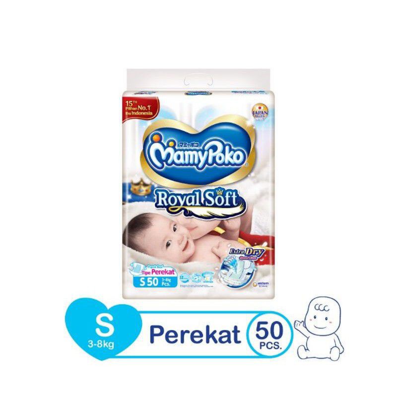 PAMPERS MAMY POKO ROYALSOFT S 50 PEREKAT