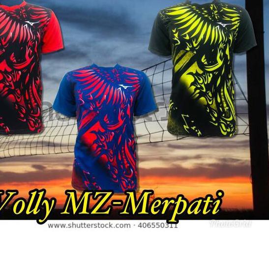 【Fresh】 Kaos Volly Voli Mizuno Merpati New KAOS MURAH UKURAN L-XXL KFD3