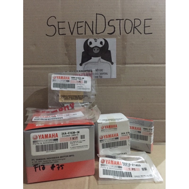 Piston Kit Seher Set 3XA Yamaha F1ZR F1Z R FiZ R Force 1 Original YGP-Os 0,75