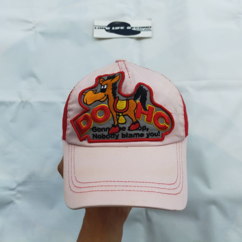 topi cap trucker dohc bekas preloved branded