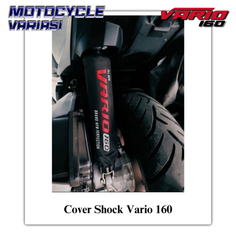 Sarung Pelindung Shockbeker Vario 160 Cover Shockbreaker Vario 160 Bahan Tebal