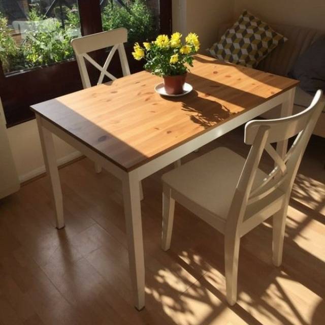 Meja Makan 2 Kursi Minimalis