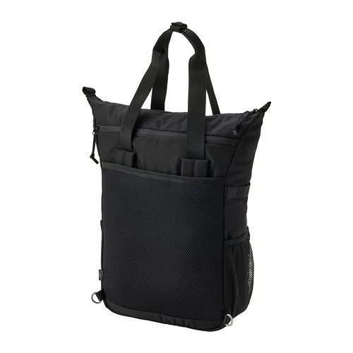 VARLDENS Ransel, hitam, 31x15x49 cm / 26 l