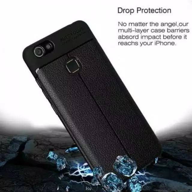 CASE AUTOFOCUS LEATHER  Vivo Y51 / Y55 / Y65 / Y69 / Y71 / Y83