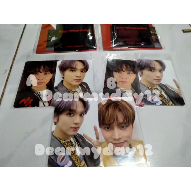 READY STOCK HAECHAN PHOTOPACK LUGGAGE STICKER EARTHQUAKE