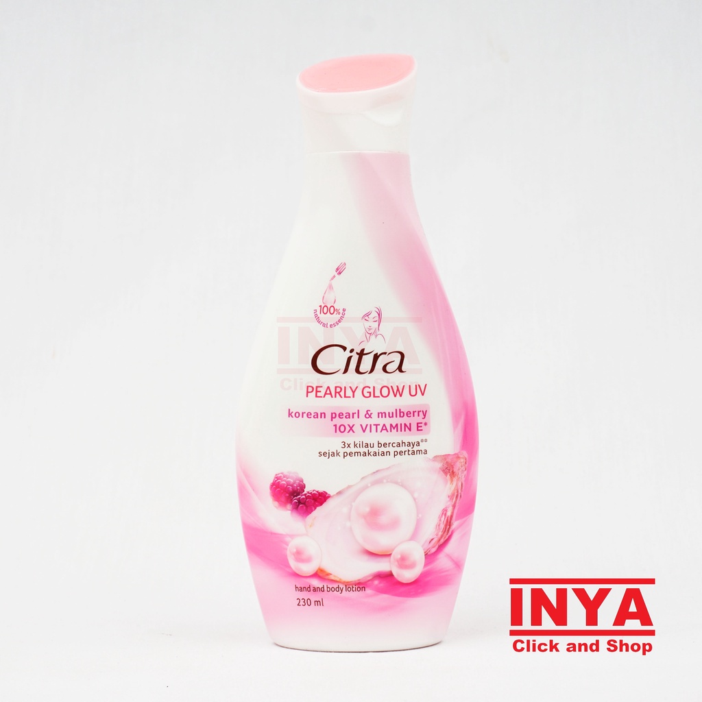 CITRA PEARLY GLOW UV HAND AND BODY LOTION 230ml