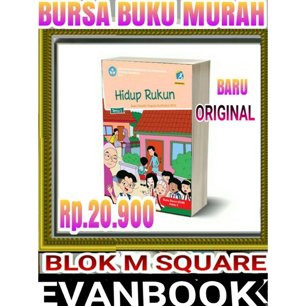 

Tematik Kelas 2 Tema 1 : Hidup Rukun