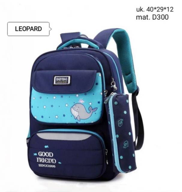 Tas Ransel Sekolah Backpack Lumba tas ransel anak_ RULLY68SHOP