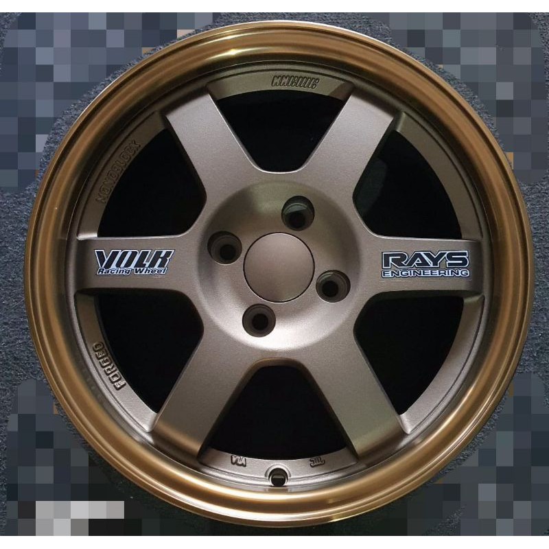 Jual velg volk rays te37 r16 velg racing mobil volk rays te37 ring 16