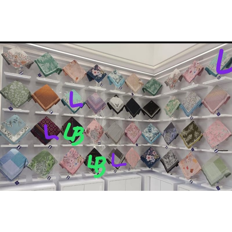 Mandjha Free Khusus Box Ivan Gunawan Fashion Scarf Perfect Gradation, Produksi 4 Warna Perfect Grada