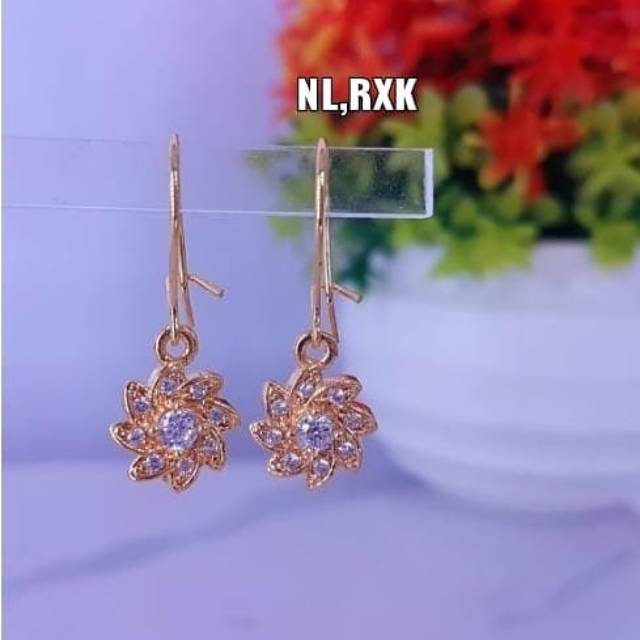 Anting titanium import kode 11,awet,tahan lama