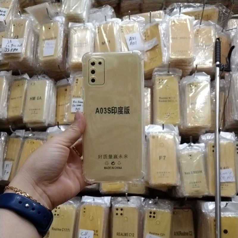 ANTI CRACK SAMSUNG A03S SILIKON SAMSUNG A03S SOFTCASE HP SAMSUNG A03S LEATHER CASE SAMSUNG A03S CASI