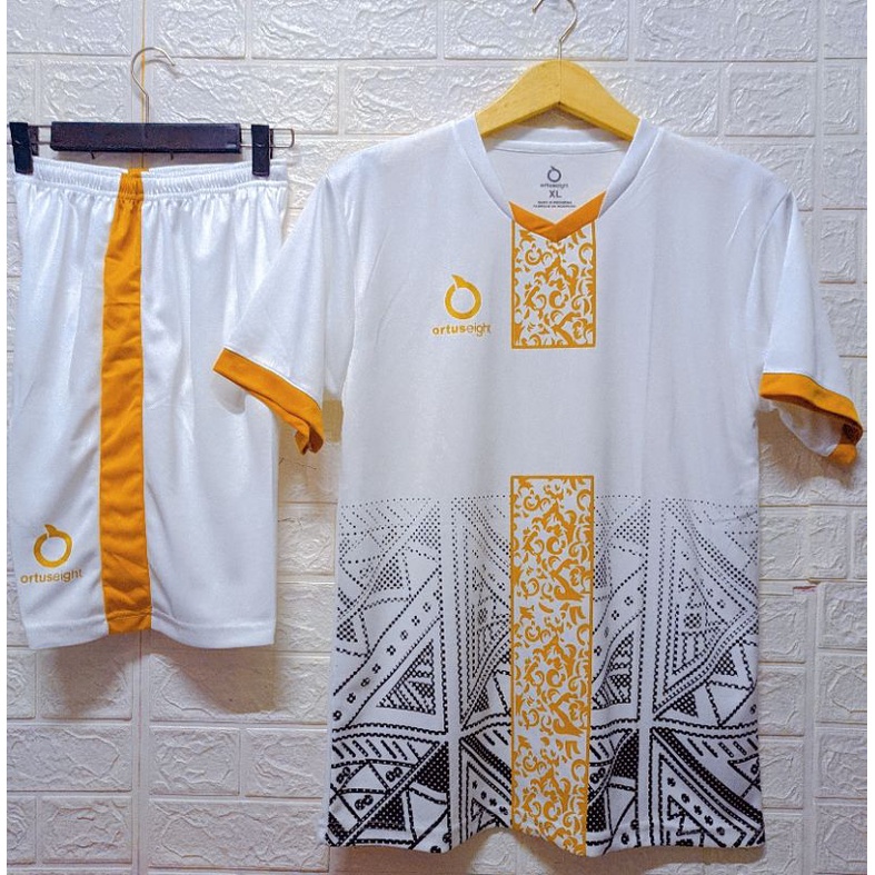 Baju bola+clana cewe cowo jersey stelan dewasa baju futsal terbaik