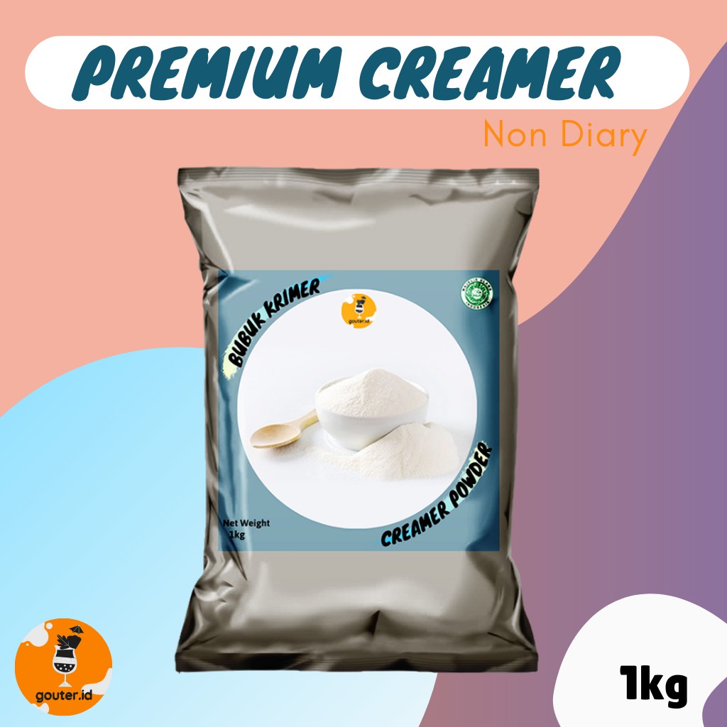 

CREAMER BUBUK 1KG / KRIMER BUBUK / CREAMER NON DIARY / CREAMER PREMIUM / BUBUK KRIMER PREMIUM g