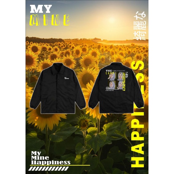 jaket coach custom happiness