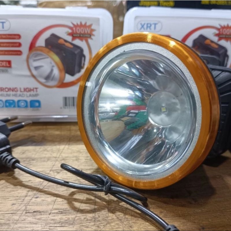 Senter Kepala 100 Watt Headlamp super terang