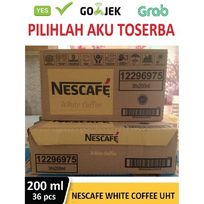 

Nescafe White Coffee UHT / Kopi Kotak Instan - 200 ml (1 dus isi 36)
