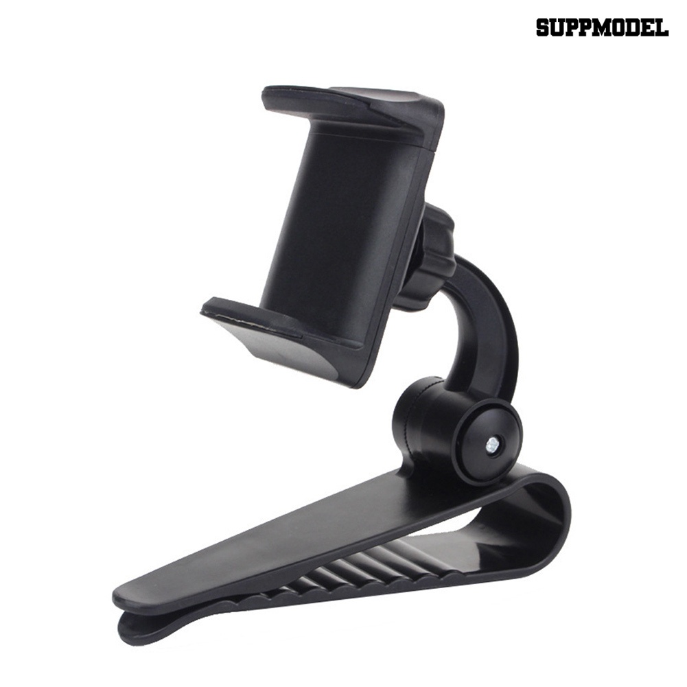 Sdl Bracket Klip Mount Sun Visor Mobil Holder Handphone Universal Rotasi 360 Derajat