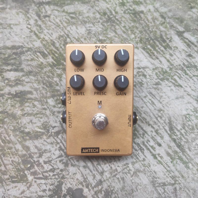 Preamp/Amp Simulator Gitar MARSHALL Lead Channel by AMTECH Indonesia