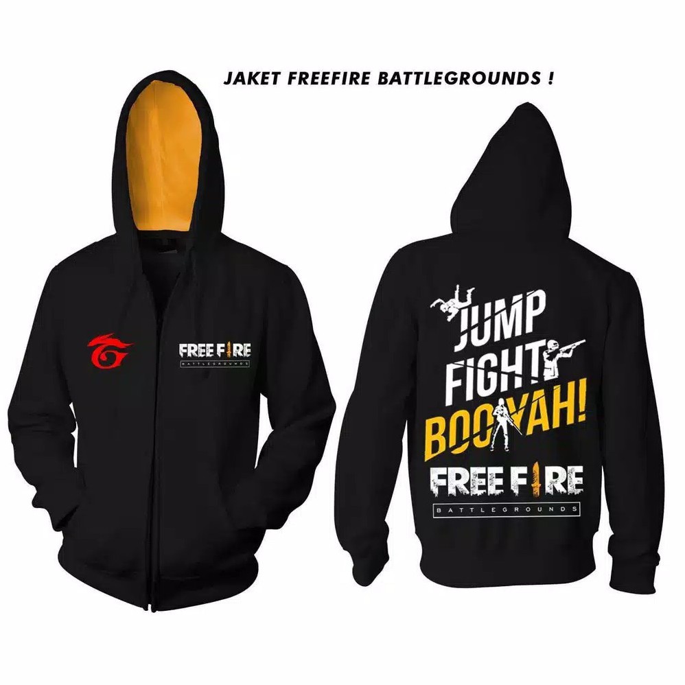 Jaket Free Fire Jaket Game Free Fire Jaket Anak Free Fire Sweater Anak 8 12 Tahun