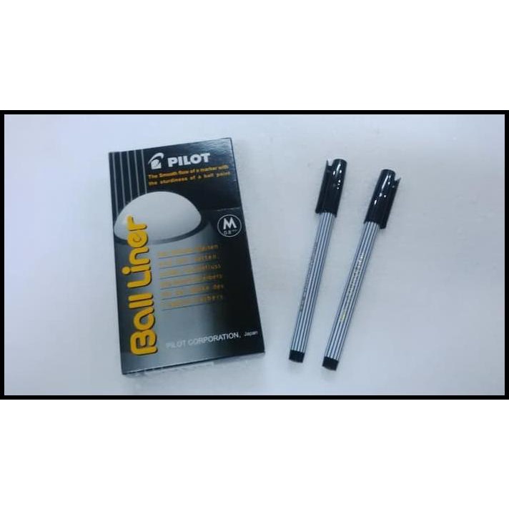 

Heaven | Ballpoint Pilot Balliner (Warna Hitam/Biru) (Per Lusin)