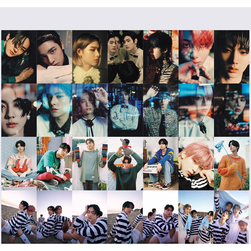 55pcs/box ENHYPEN photocards 2022 DIMENSION: ANSWER DILEMMA Little Wishes Weather Album LOMO card Postcard