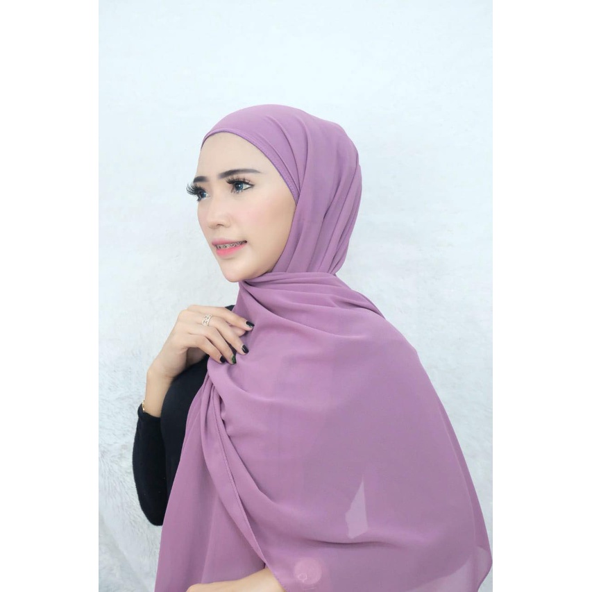 Pashmina Inner 2in1 Ceruty Babydoll