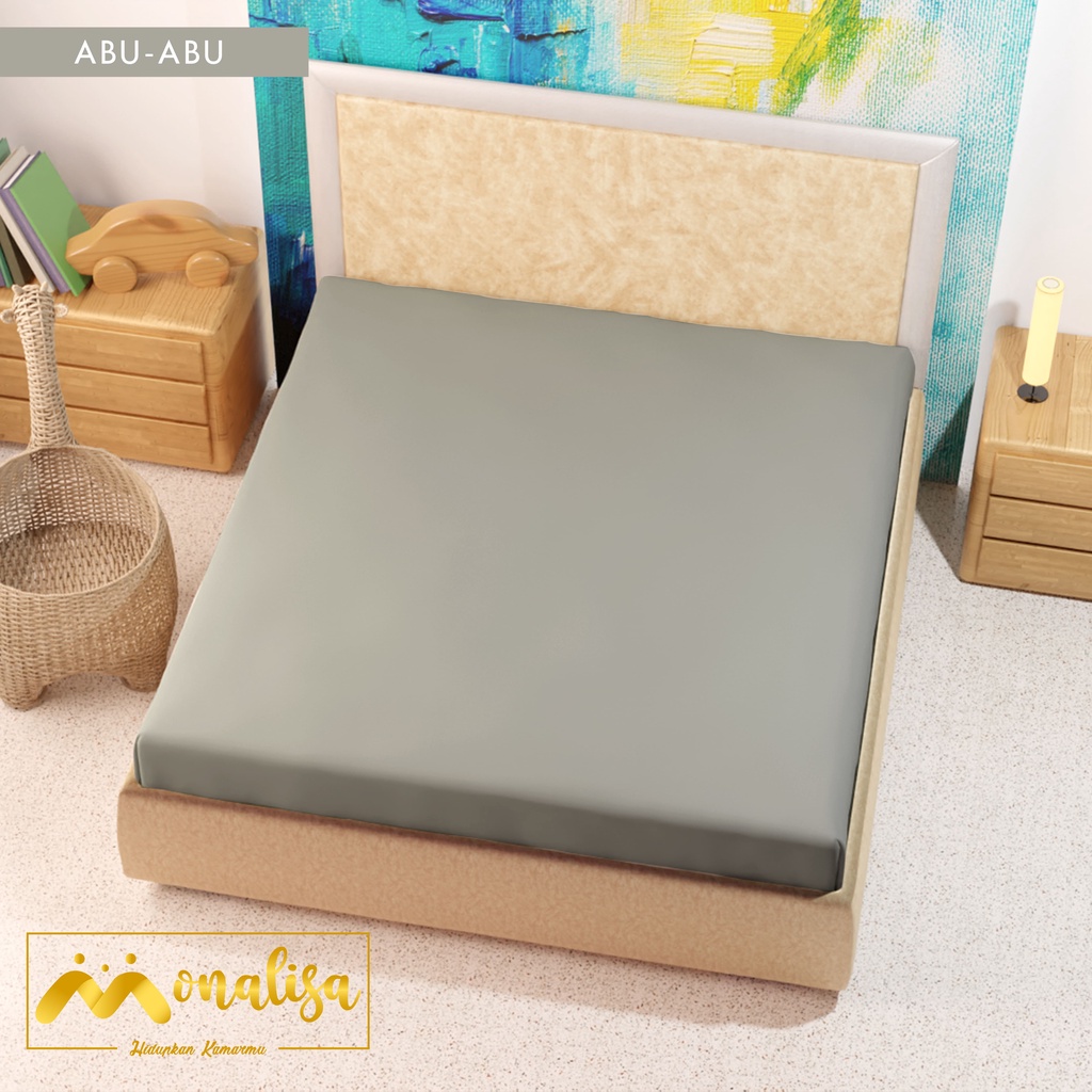 GROSIR SPREI WATERPROOF MONALISA UKURAN 180X200 DAN 160X200 TINGGI 20-2