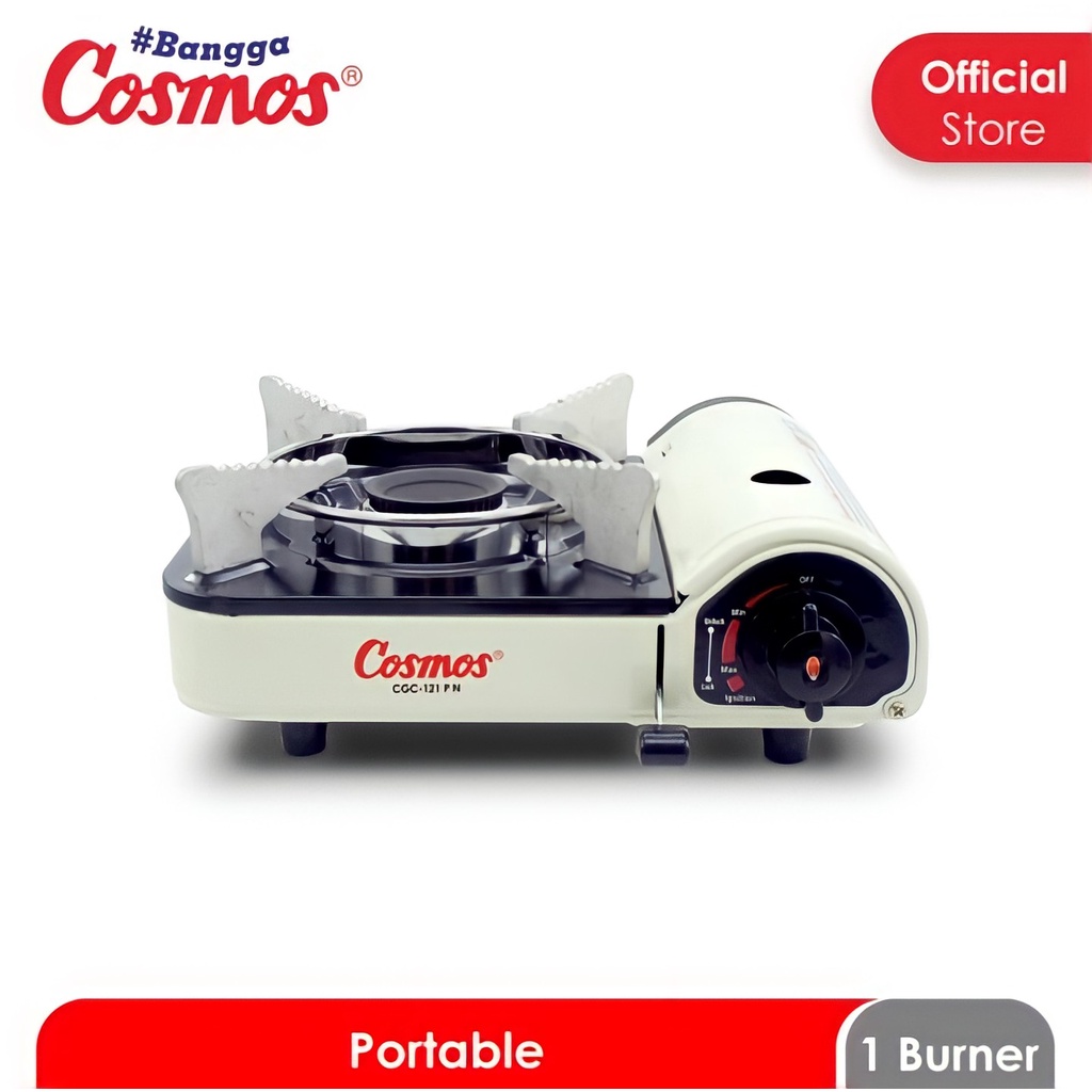 Cosmos Kompor Gas Portable / Kompor Piknik 1 Tungku CGC-121 PN Garansi