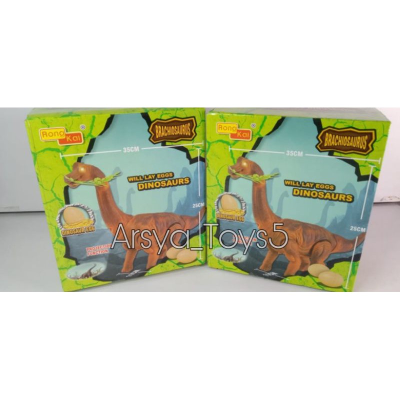 Mainan Dinosaurus Brachiosaurus leher panjang