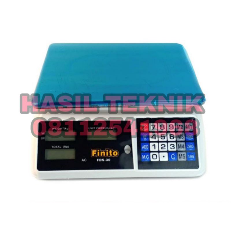 TIMBANGAN DIGITAL FINITO by Matrix FDS 30 TIMBANGAN BUAH LAUNDRY 40 KG