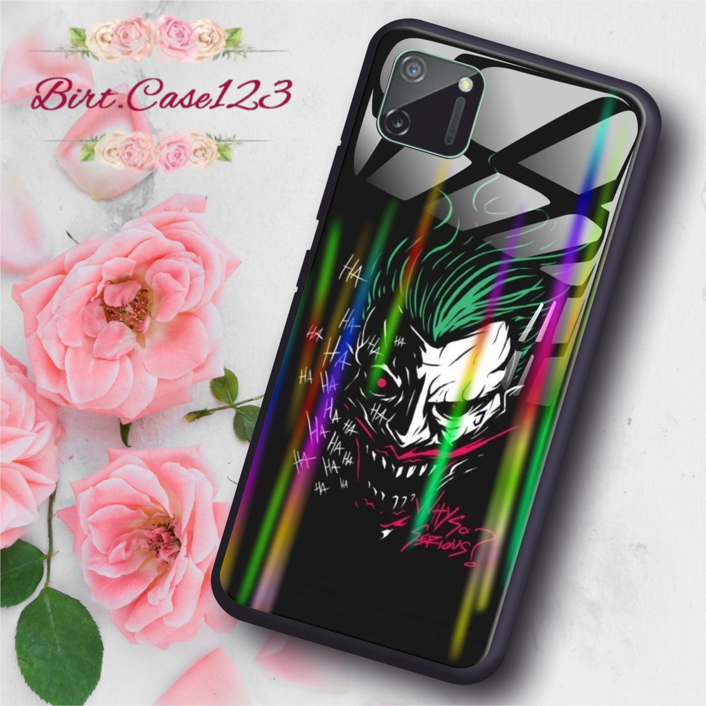 BC Case Gambar JOKER back case glass aurora vivo y91 y93 y95 y91c y71 y81 y12 y15 y17 y53 v5 y11 ETC