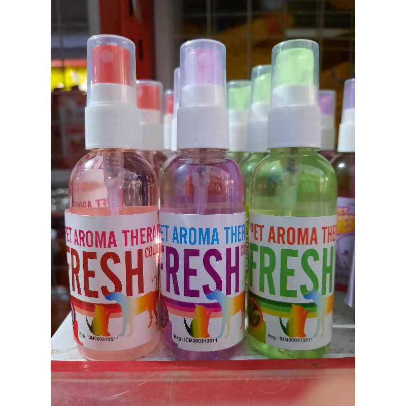 PET AROMATHERAPY FRESH COLOGNE UNTUK KUCING ANJING DLL