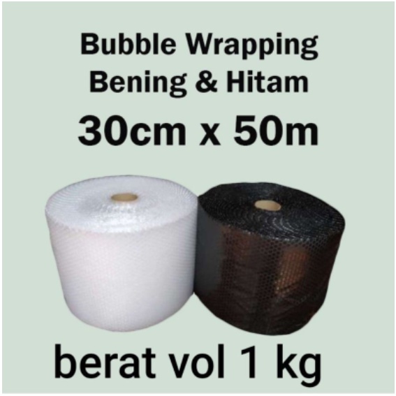 

Bubble wrap roll hitam dan putih ukuran 30cm × 50m MURAH HARGA GROSIR Plastik Buble Untuk Pelindung Paketan Barang Online Shop