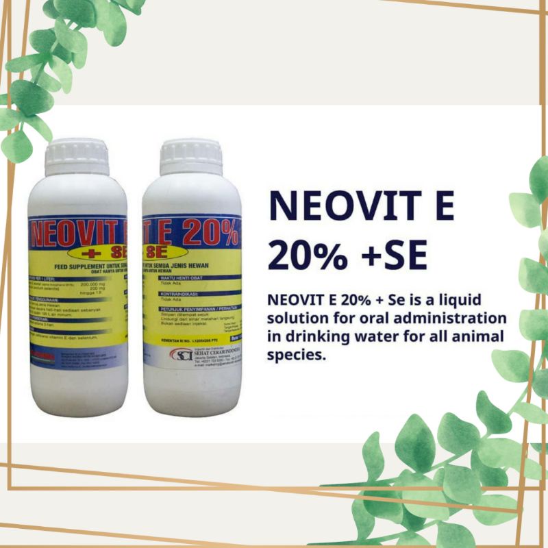 Jual Neovit E 20 +SE (Selenium) Shopee Indonesia