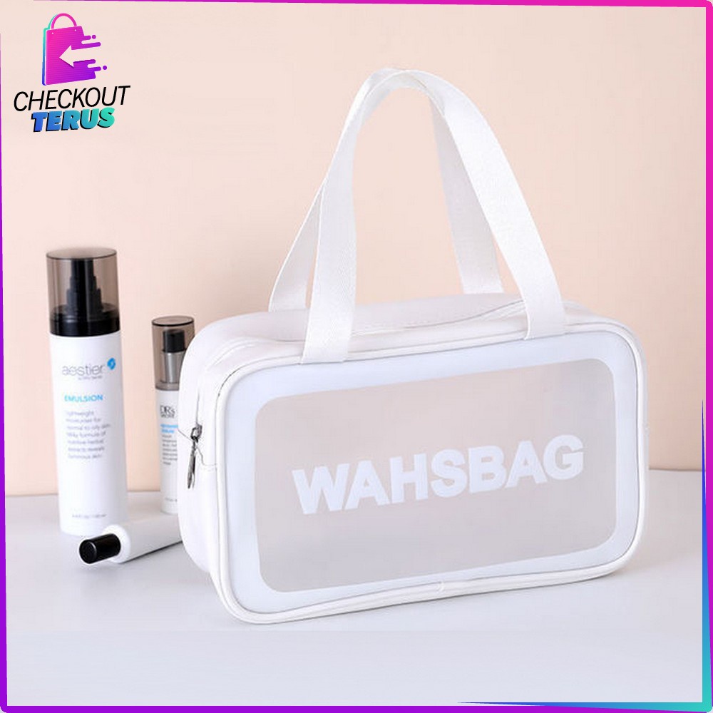 CT T40 Tas WASHBAG Waterproof Pouch Travel Make Up Multifungsi Bag Organizer Tas Kosmetik Portable Tas Sabun Peralatan Mandi Traveling