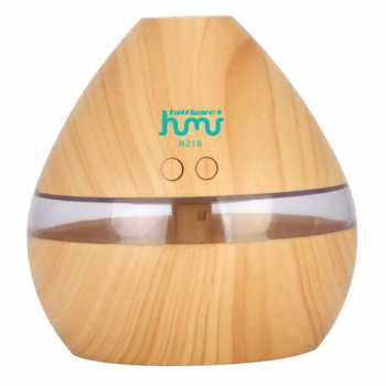 ALAT PENGHASIL UAP AROMA THERAPY TAFFWARE AIR HUMIDIFIER AROMATHERAPY OIL DIFFUSER WOOD 300ML H218