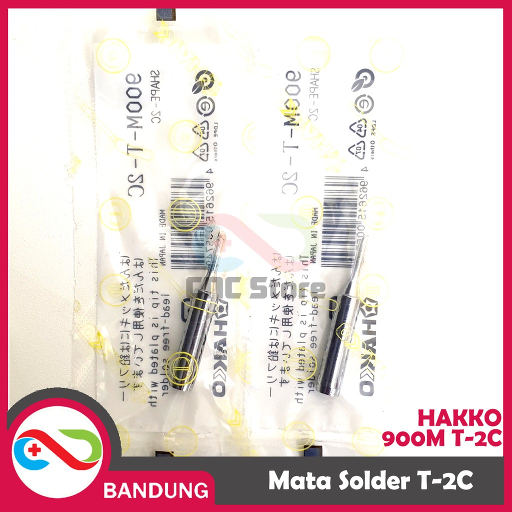 MATA SOLDER TIP HAKKO 900M T-2C BERKUALITAS UNTUK SOLDER STATION