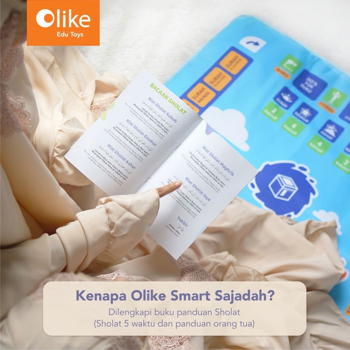 Olike Smart Sajadah Pintar Panduan Ibadah Anak Resmi / Smart Sajadah Sholat Anak | Olike Smart Sajadah 2