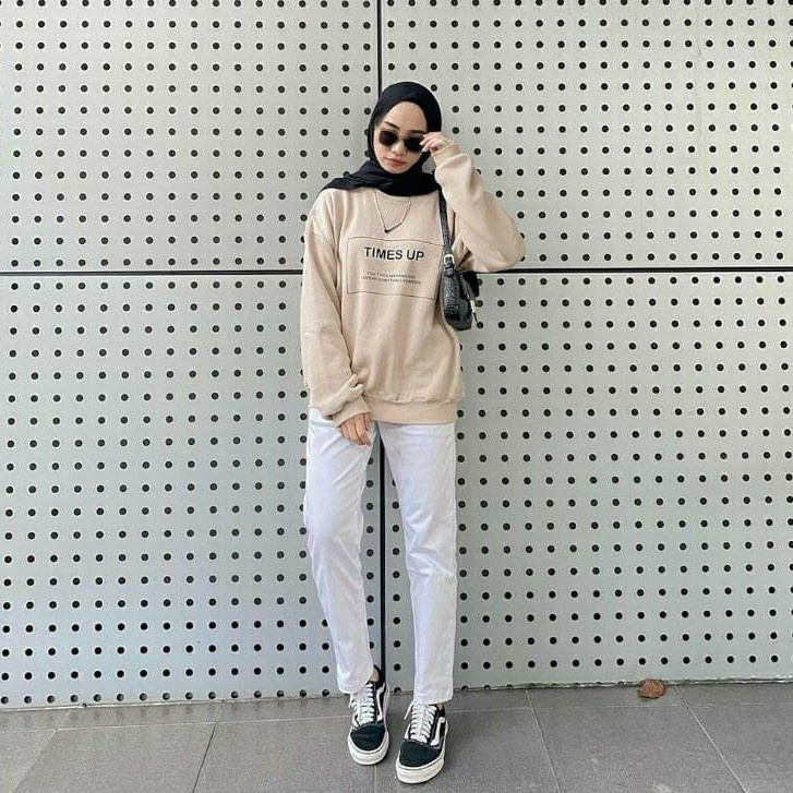 Times Up Sweater / Oversize Times Up Sweater Crowneck